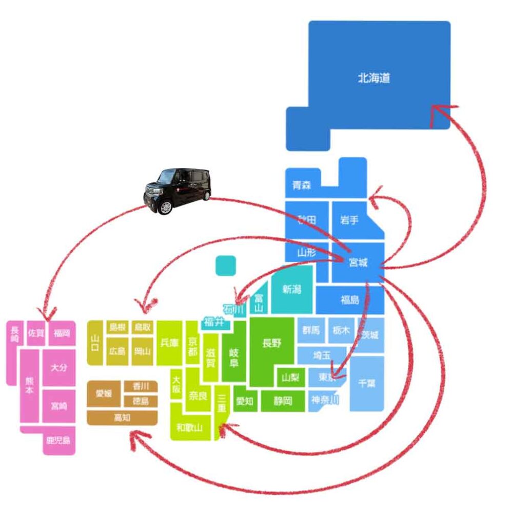日本全国チャーター便