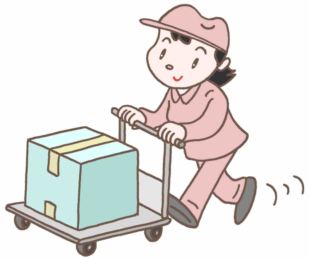 台車が必要な荷物